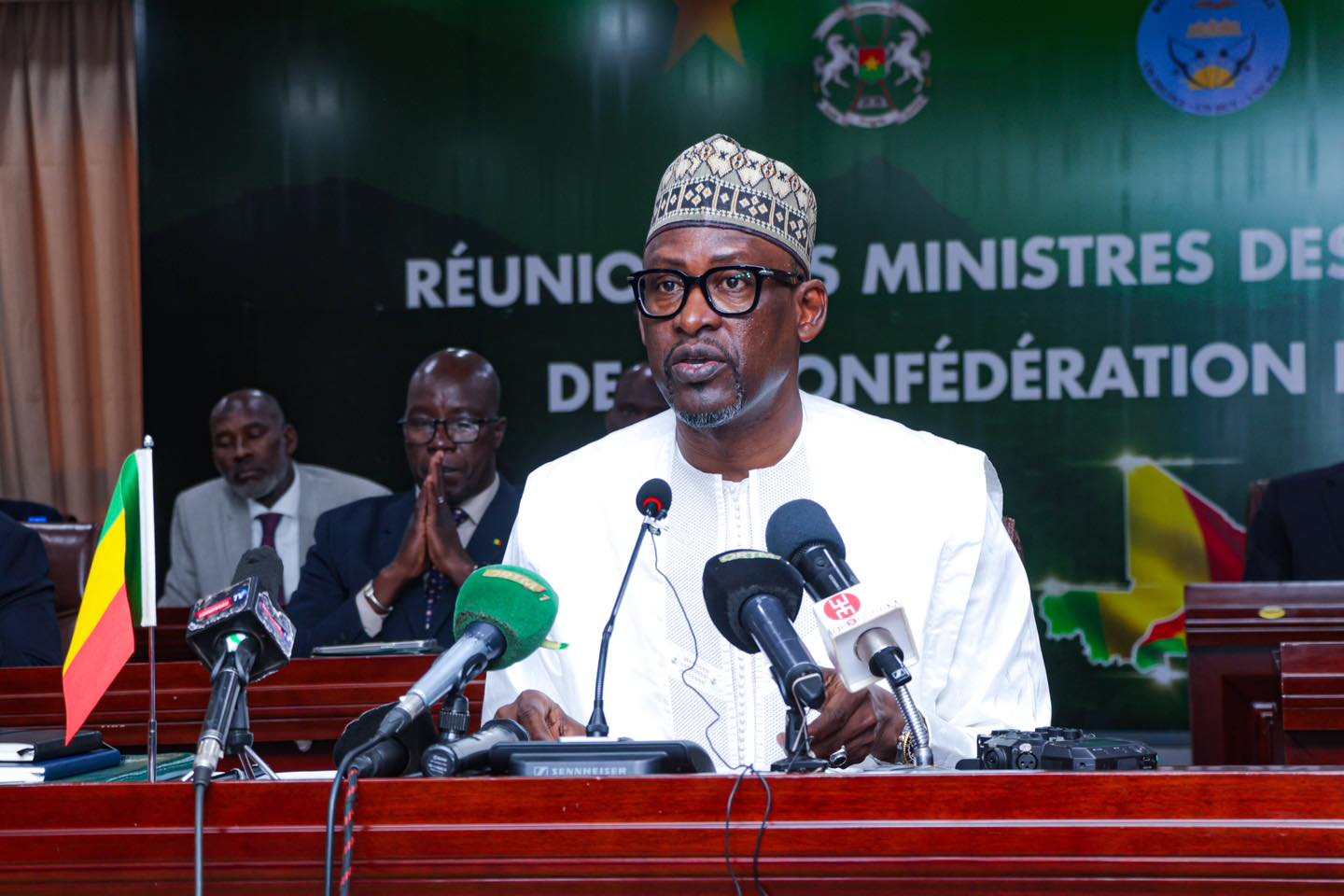 Discours d’ouverture du ministre DIOP à la Réunion des Ministres des Affaires étrangères de la Confédération des États du Sahel à Bamako