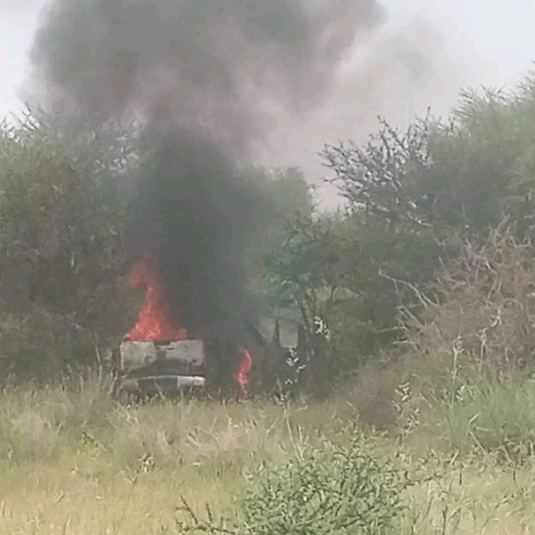 Un véhicule logistique terroriste détruit par les FAMa dans la région de Kidal