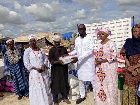 Don de vivres d’une valeur de 6 826 250 F Cfa : PMU-Mali au chevet des déplacés du Camp de Faladié
