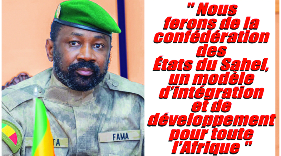 Assimi Goïta, Président en exercice de l’AES