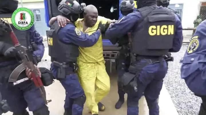 Guinée: la télévision diffuse des images du fugitif Claude Pivi