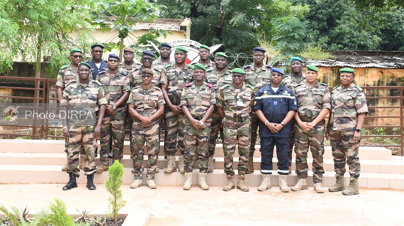 Reunion de commandement : La dirpa reçoit les CEM et les directeurs de services