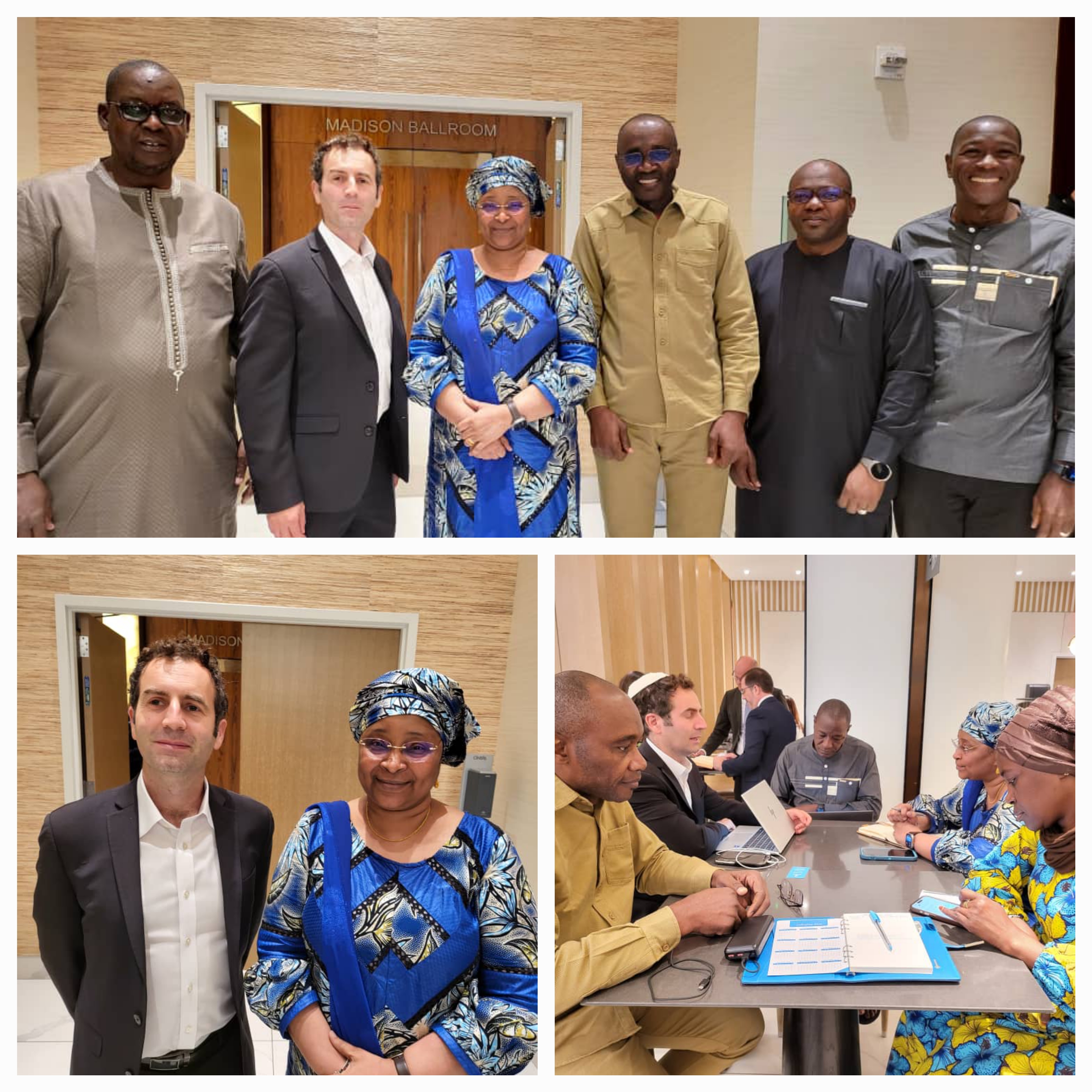 79e Assemblée Générale des Nations Unies : Rencontre entre le Médecin Colonel Assa BADIALLA TOURE et Dr ARI JOHNSON