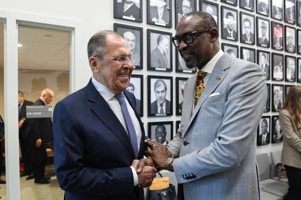 A New York, Abdoulaye Diop rencontre son homologue russe