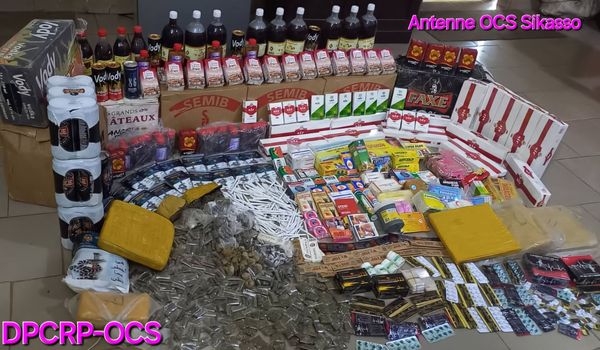 Lutte contre les stupéfiants : une importante quantité de substances nocives saisie dans le cercle de Niéna