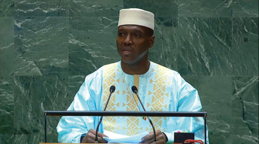 79ème session ordinaire de l’Assemblée générale des Nations Unies : Abdoulaye Maïga réaffirme la souveraineté du Mali et condamné l’ingérence de l’Algérie