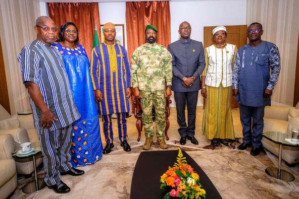 Mali : une délégation de parlementaires du Burkina Faso en visite à Bamako