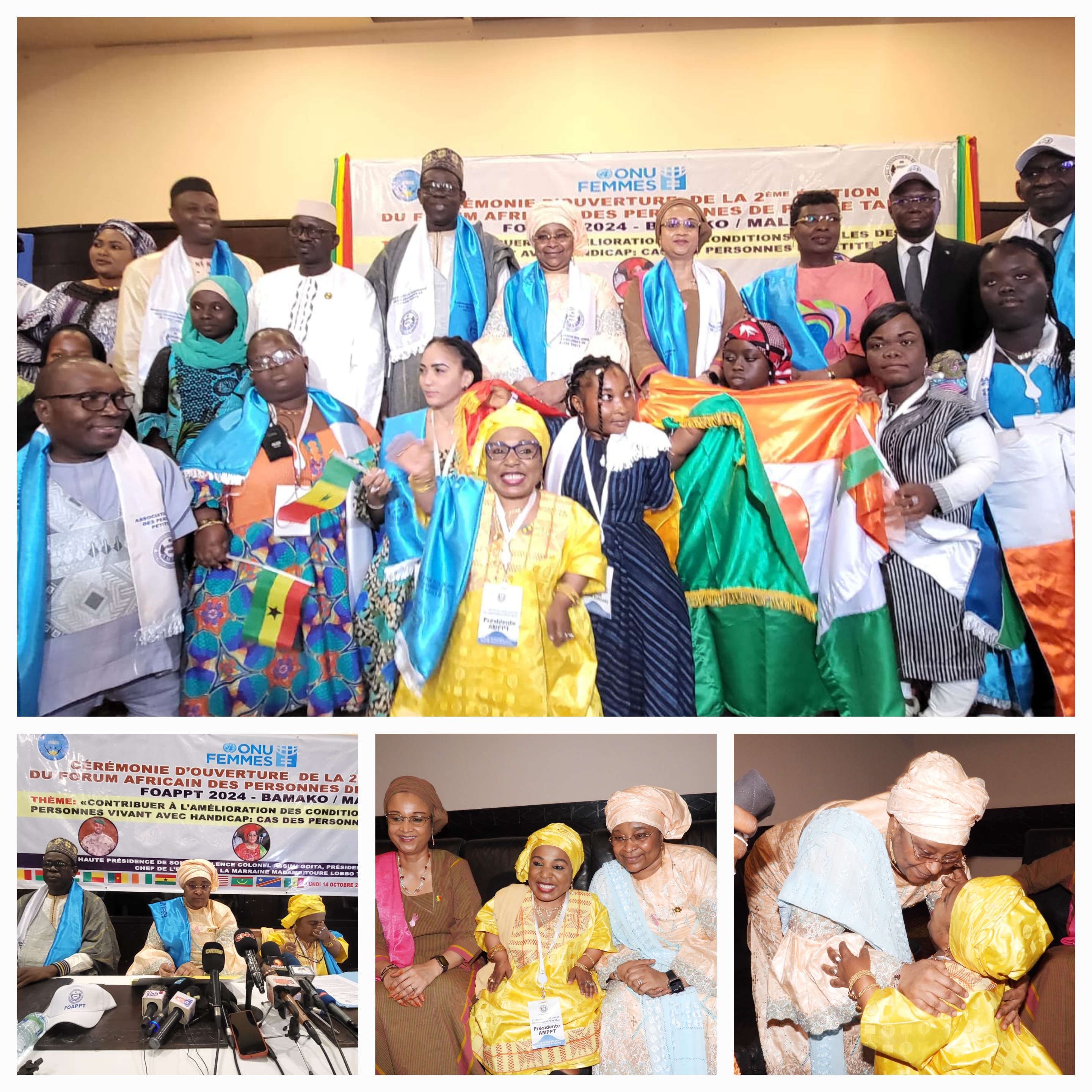 Forum Africain des Personnes de Petite Taille : Bamako accueille la 2e édition présidée par le Ministre Assa Badiallo TOURÉ.