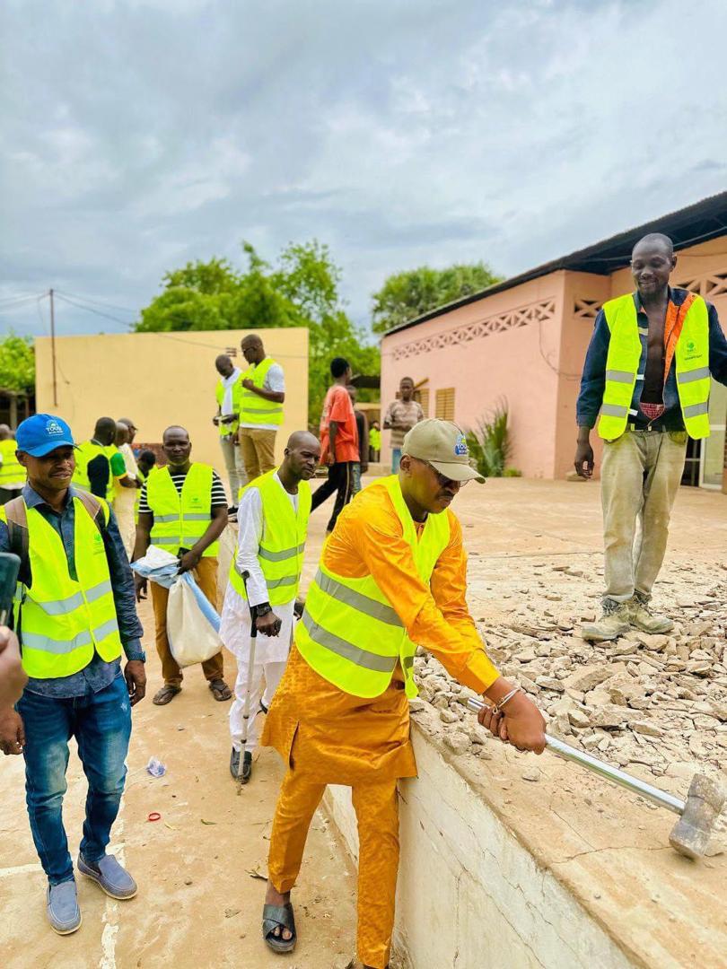 Rénovation du Carrefour des Jeunes de Kayes : Un investissement 100 % citoyen de la Présidente Fatoumata NIANE BATOULY. 