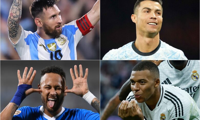 Forbes publie le Top 10 des footballeurs les mieux payés au monde