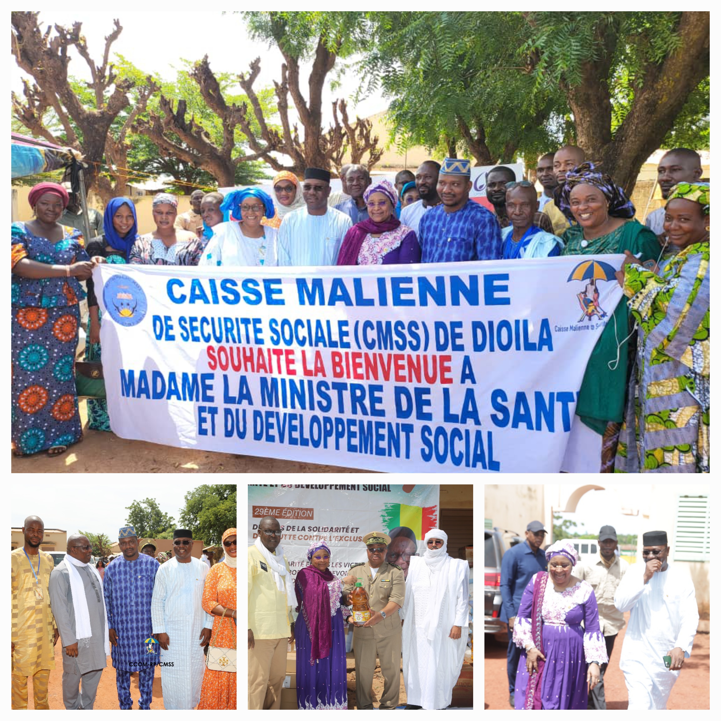 Assistance humanitaire : Dioila reçoit la main généreuse du gouvernement.