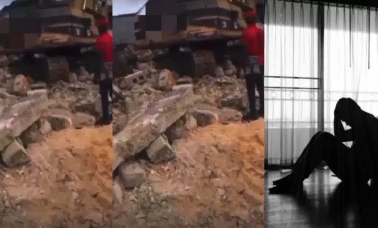 Un homme démolit la maison familiale et se retrouve sans moyens pour la rebâtir