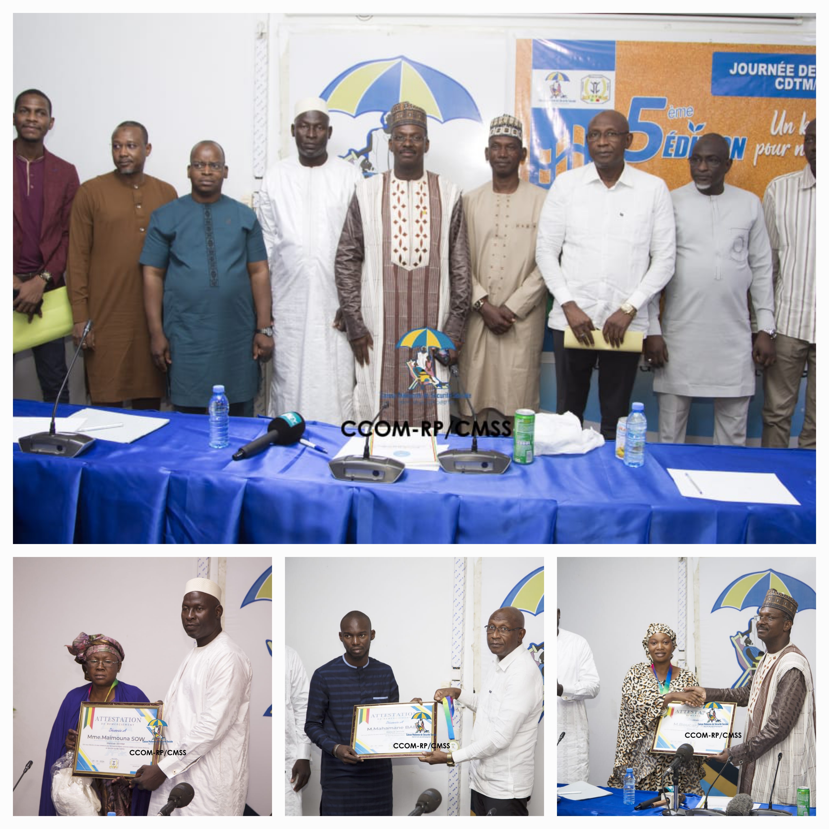 A la 5ème édition de la journée de la solidarité, la CDTM- CMSS fait de nouveau parler son cœur.