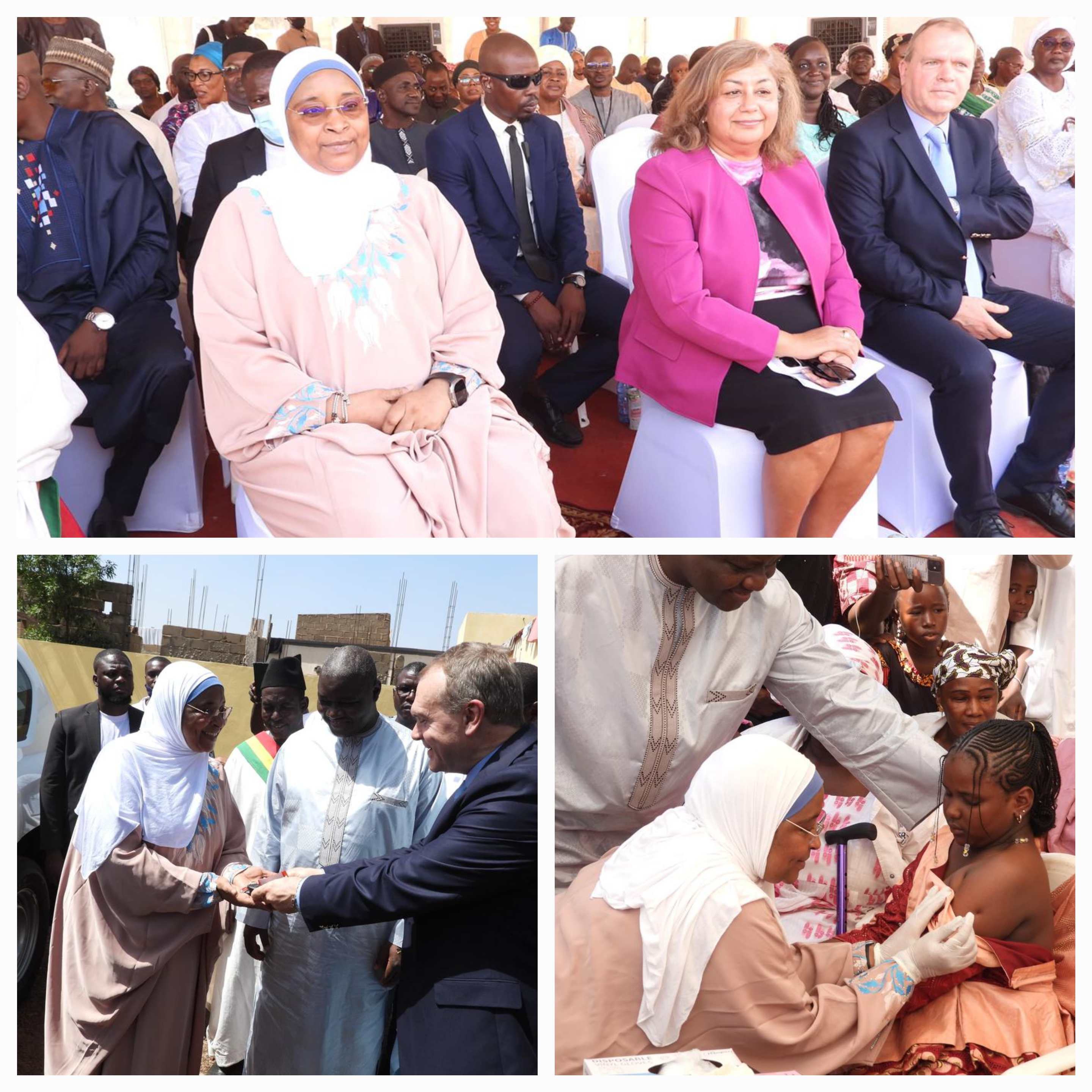 Lutte contre le cancer de col de l’utérus : Le vaccin désormais disponible au Mali pour les filles de 10 ans.