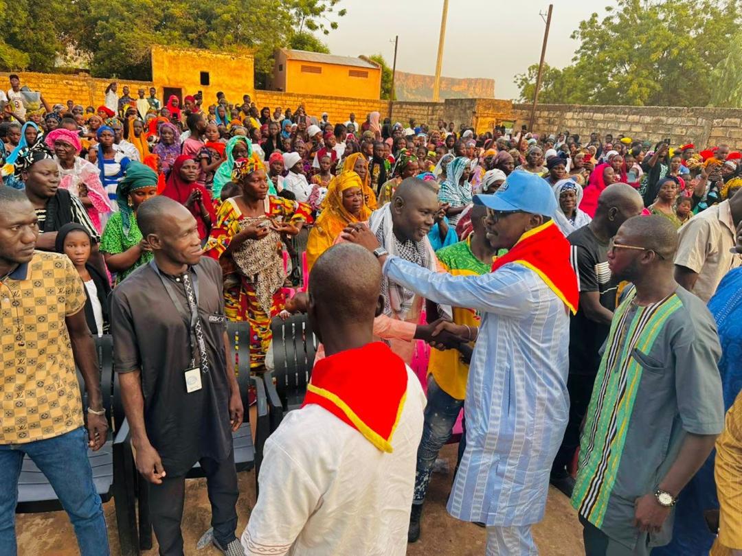 Kayes : An Biko sensibilise le Cercle de Diamou sur l’importance de la révision des listes électorales.