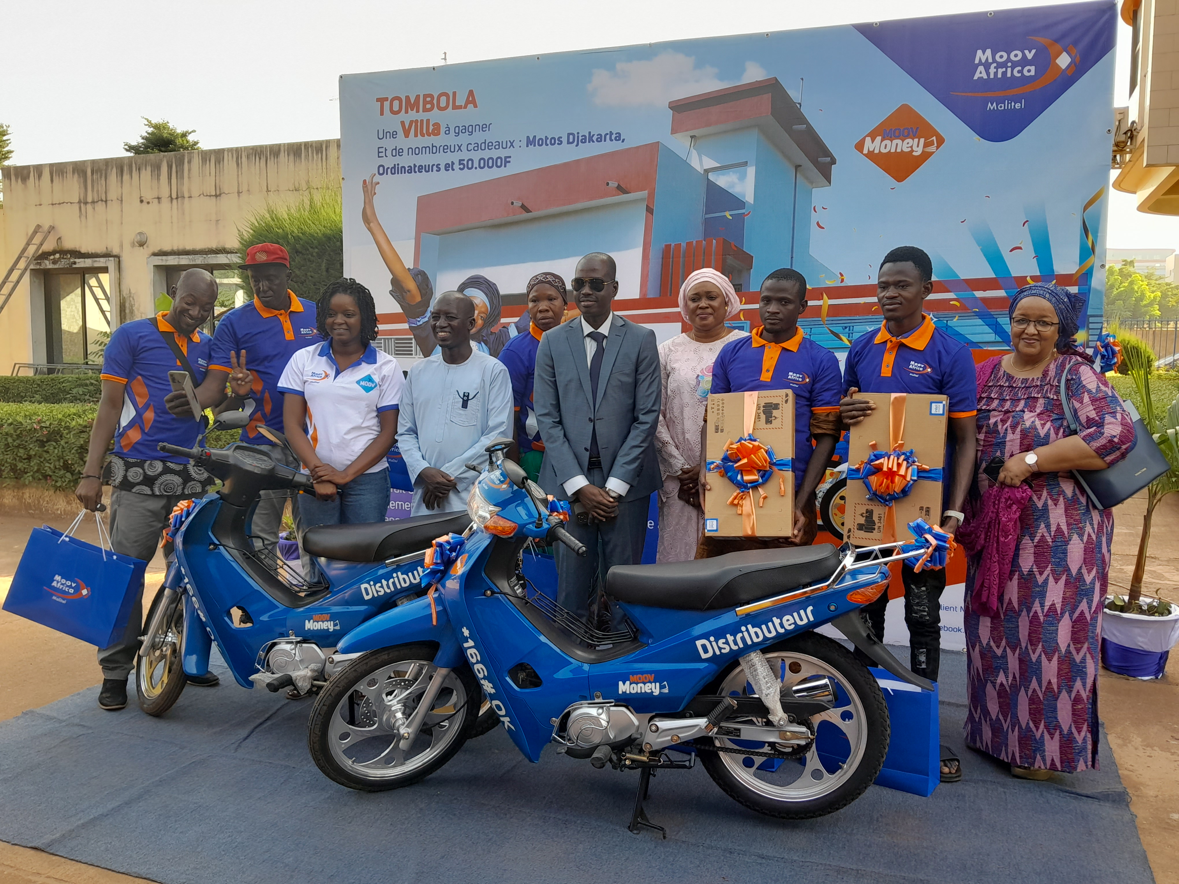 TOMBOLA VILLA MOOV MONEY 2024 : 6 heureux gagnants pour le premier tirage
