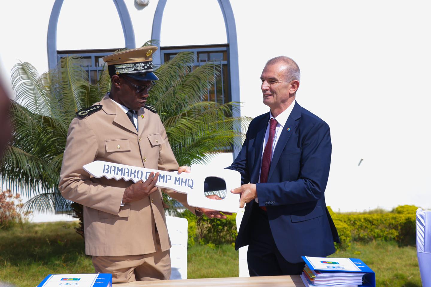 MINUSMA : Le dernier camp de l’ex-mission des Casques bleus rétrocédé