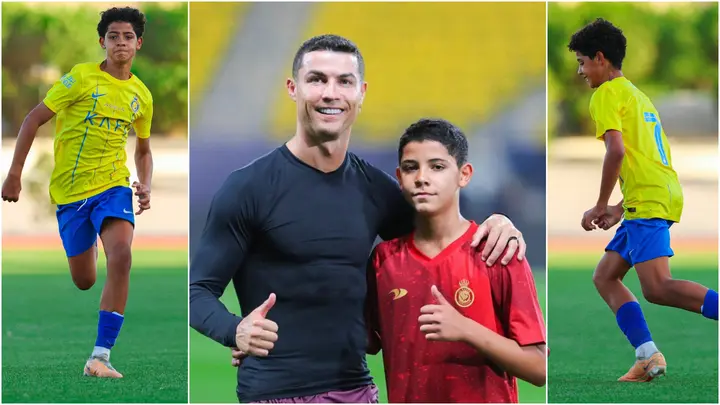 Football : Cristiano Ronaldo réagit à la suggestion de jouer aux côtés de son fils comme LeBron James