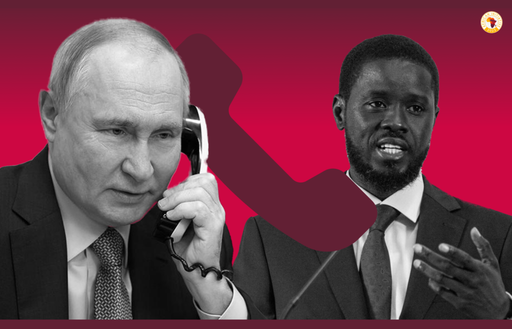 Vladimir Poutine invite le président sénégalais à se rendre en Russie