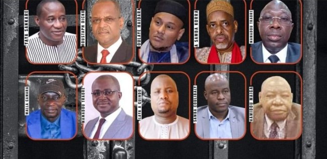 Les organisations et partis politiques signataires de la déclaration du 31 mars en ordre de bataille pour demander la libération de tous les détenus politiques