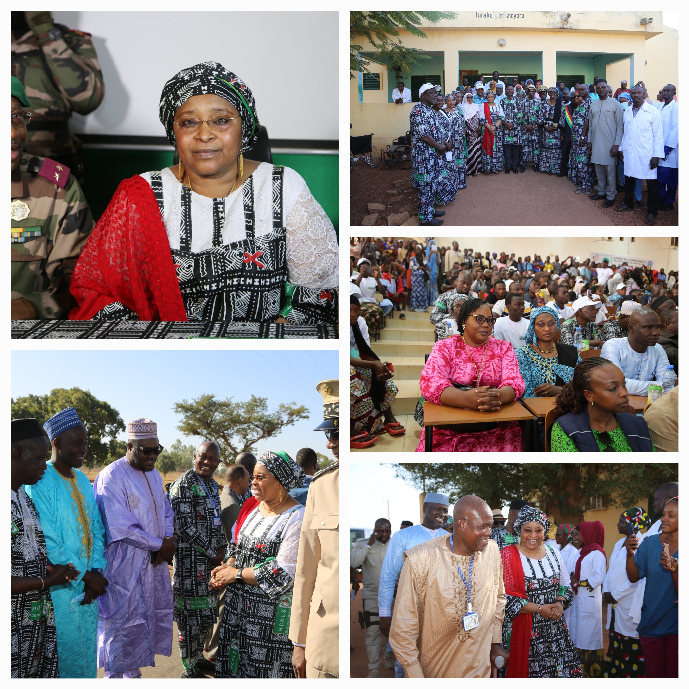 Lancement des activités du mois de la lutte contre le VIH/Sida, en présence du Représentant du Président de la Transition et de plusieurs Ministres : Ségou a vibré au rythme de la sensibilisation pour réduire le taux de prévalence du VIH au Mali.