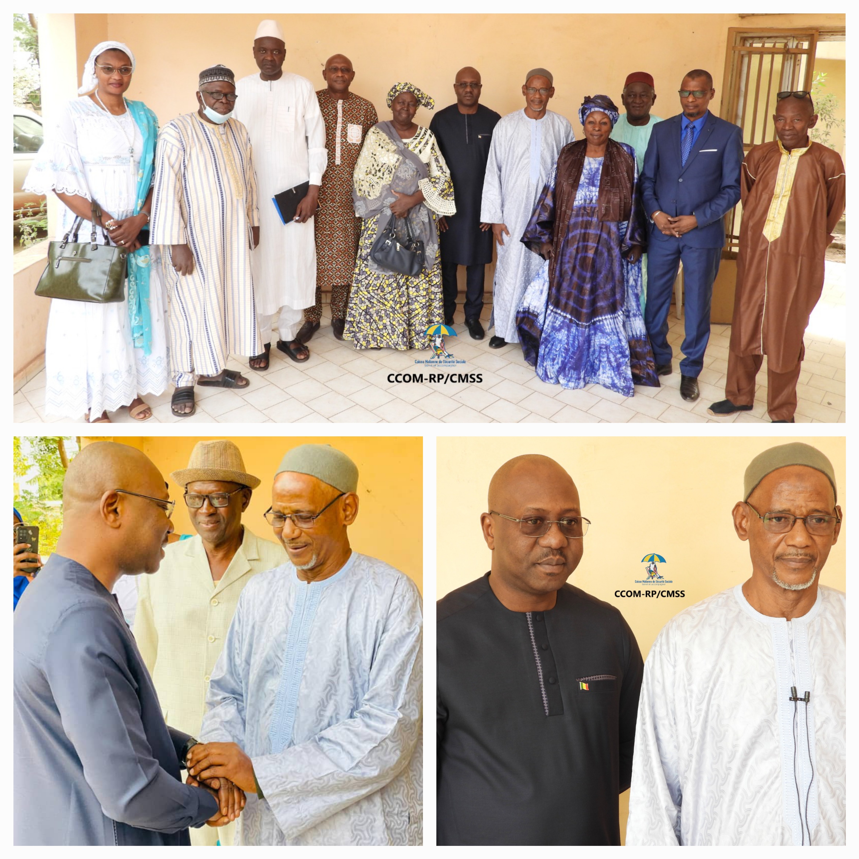 La CMSS au siège du CNPAM: Les deux entités à la recherche d'un partenariat gagnant/gagnant.