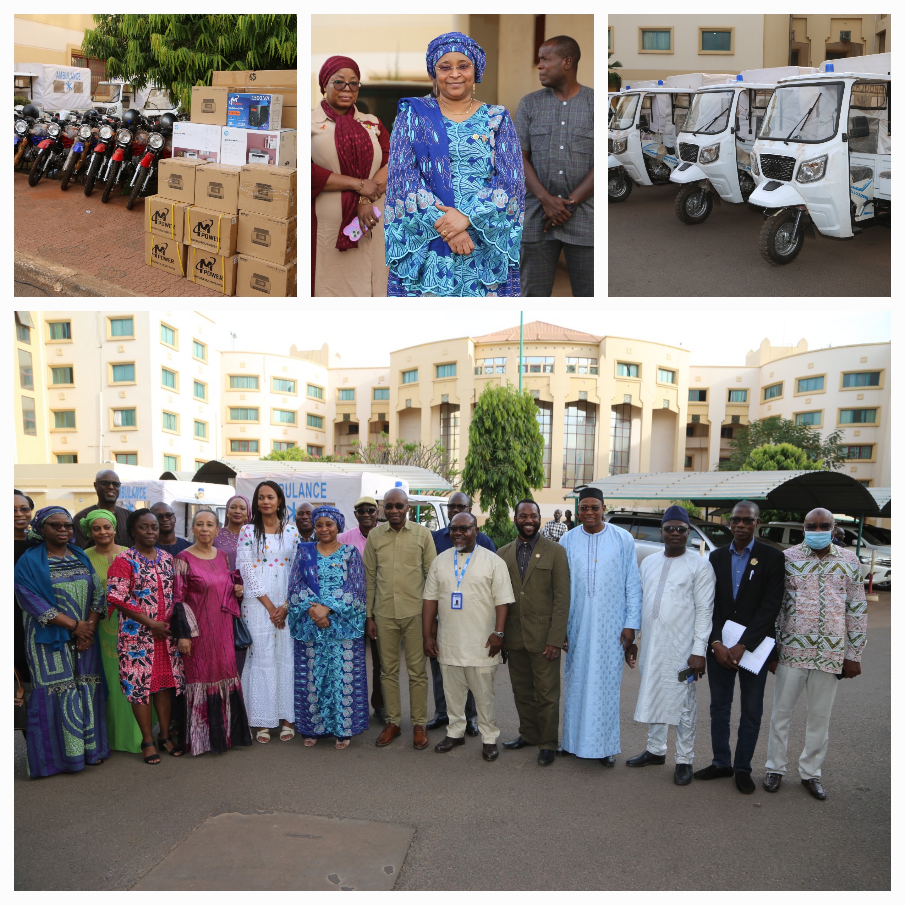 Renforcement des capacités des structures régionales de santé : le Fonds Mondial dote le ministère de la Santé d’une importante quantité d’équipements d’une valeur estimée à plus de 369 millions de Fcfa.