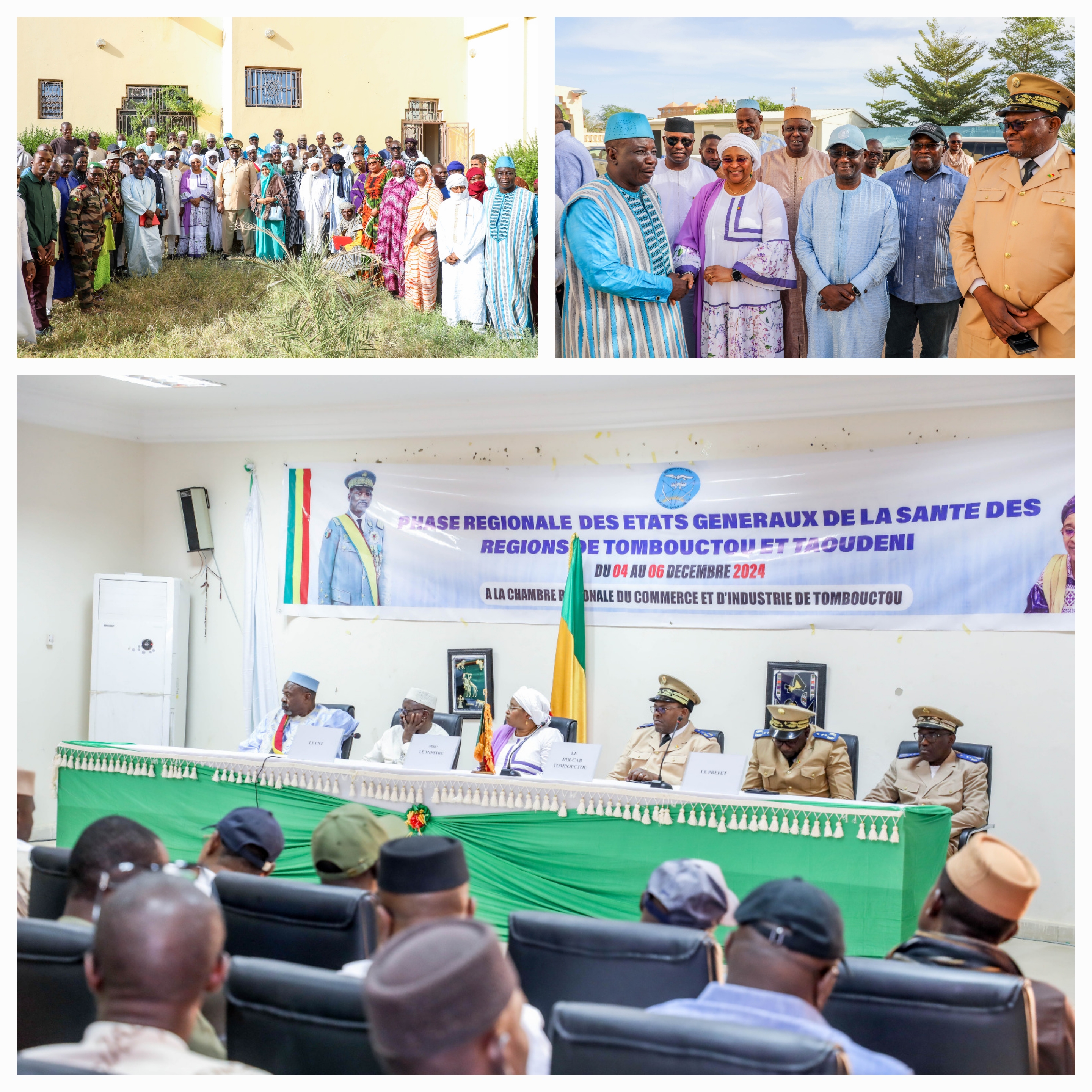 Etats généraux de la Santé : Les phases régionales de Tombouctou et Taoudéni se sont clôturées sur une note d’espoir.