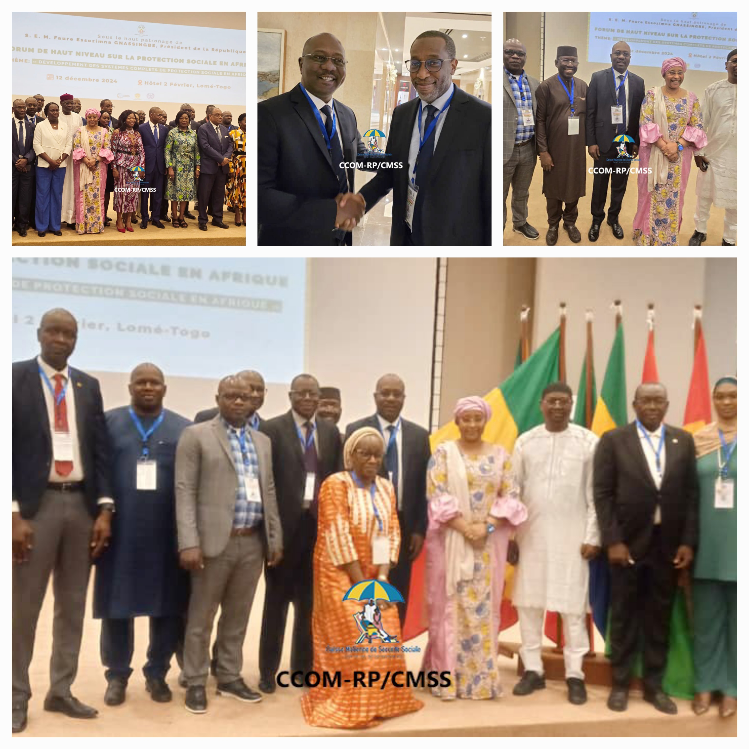 La Protection Sociale au cœur d’une grande rencontre à Lomé : Le médecin Colonel Assa Badiallo TOURE au rendez-vous du donnée et de recevoir. 