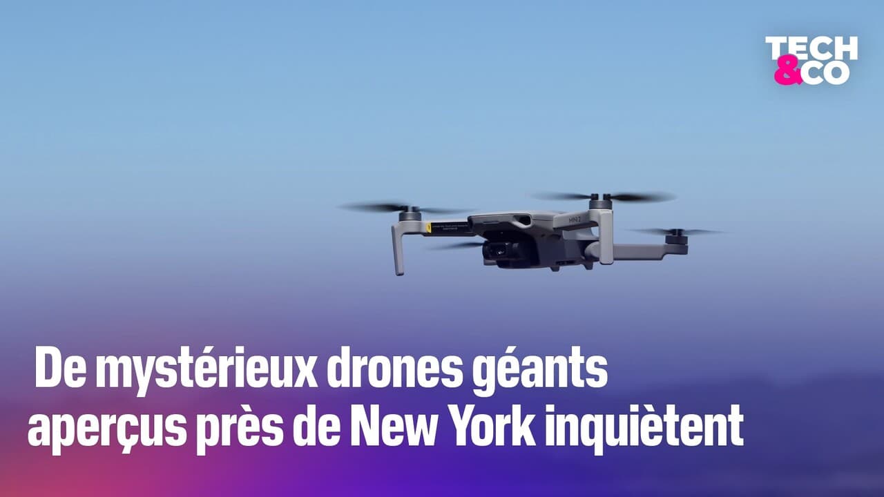 "Ils reviennent chaque nuit": près de New York, de mystérieux drones géants effraient la population
