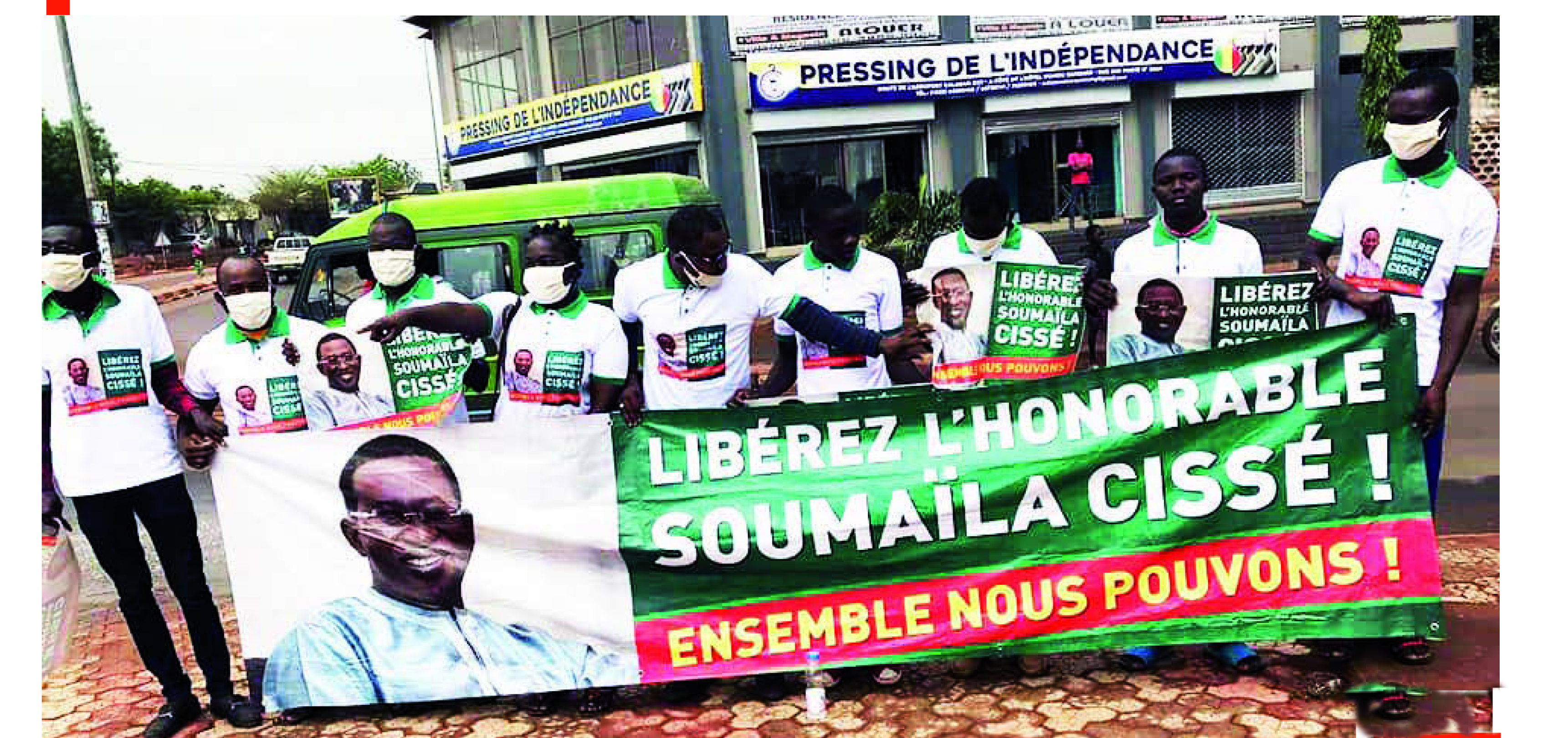 Enlèvement de l’honorable Soumaïla Cissé : Manifestation à Bamako pour demander sa libérationa