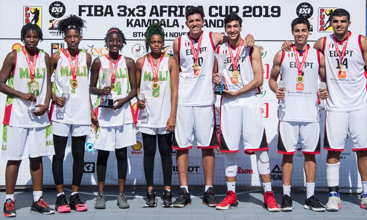 L'Egypte et le Mali marquent l'histoire en remportant la première édition de la Coupe d'Afrique FIBA ​​3x3 U18