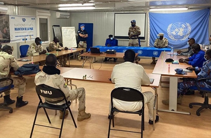 A Mopti, UNPOL maintient le cap vers le renforcement des capacités des Forces de sécurité maliennes