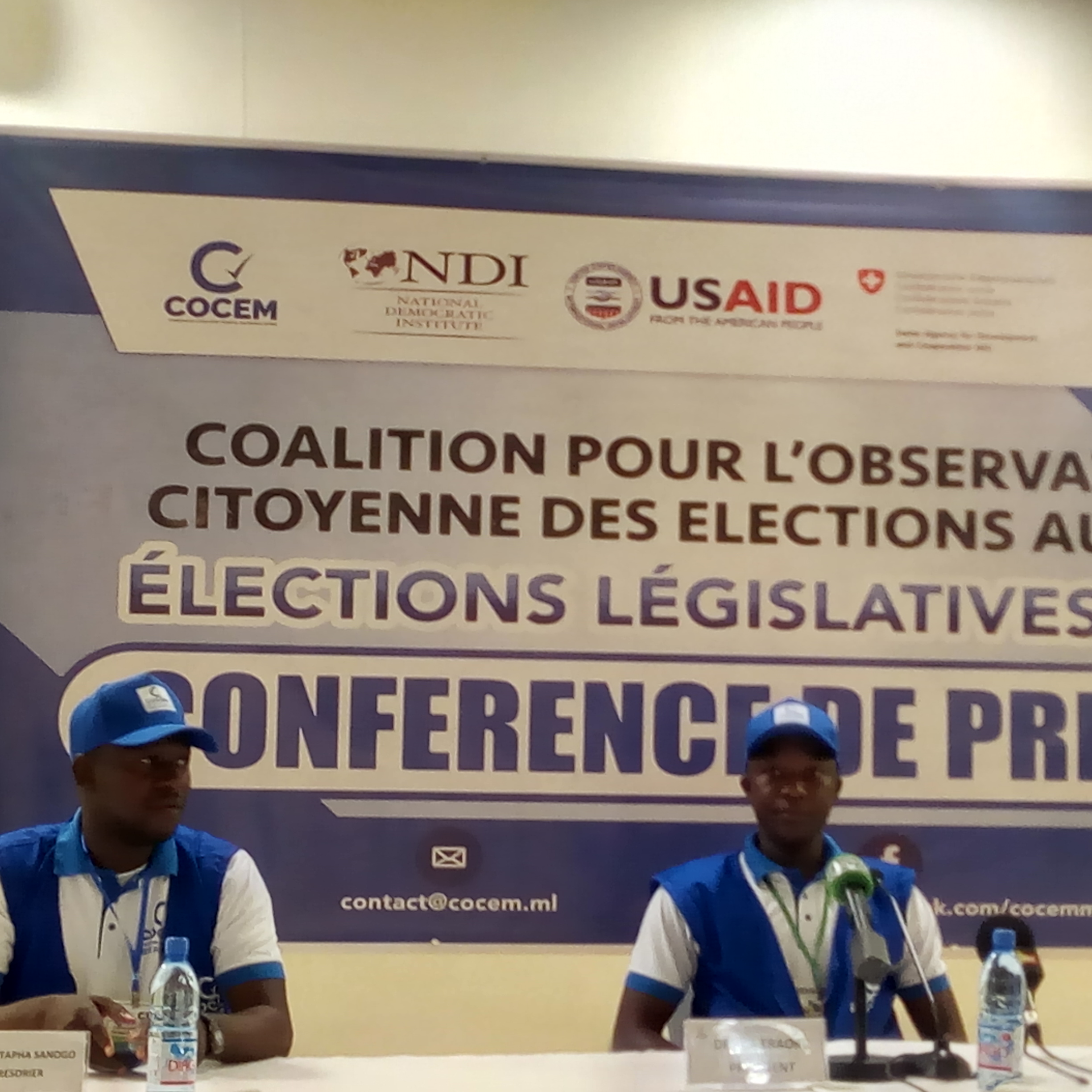 Premier tour des élections législatives : La Cocem satisfaite malgré certaines imperfections