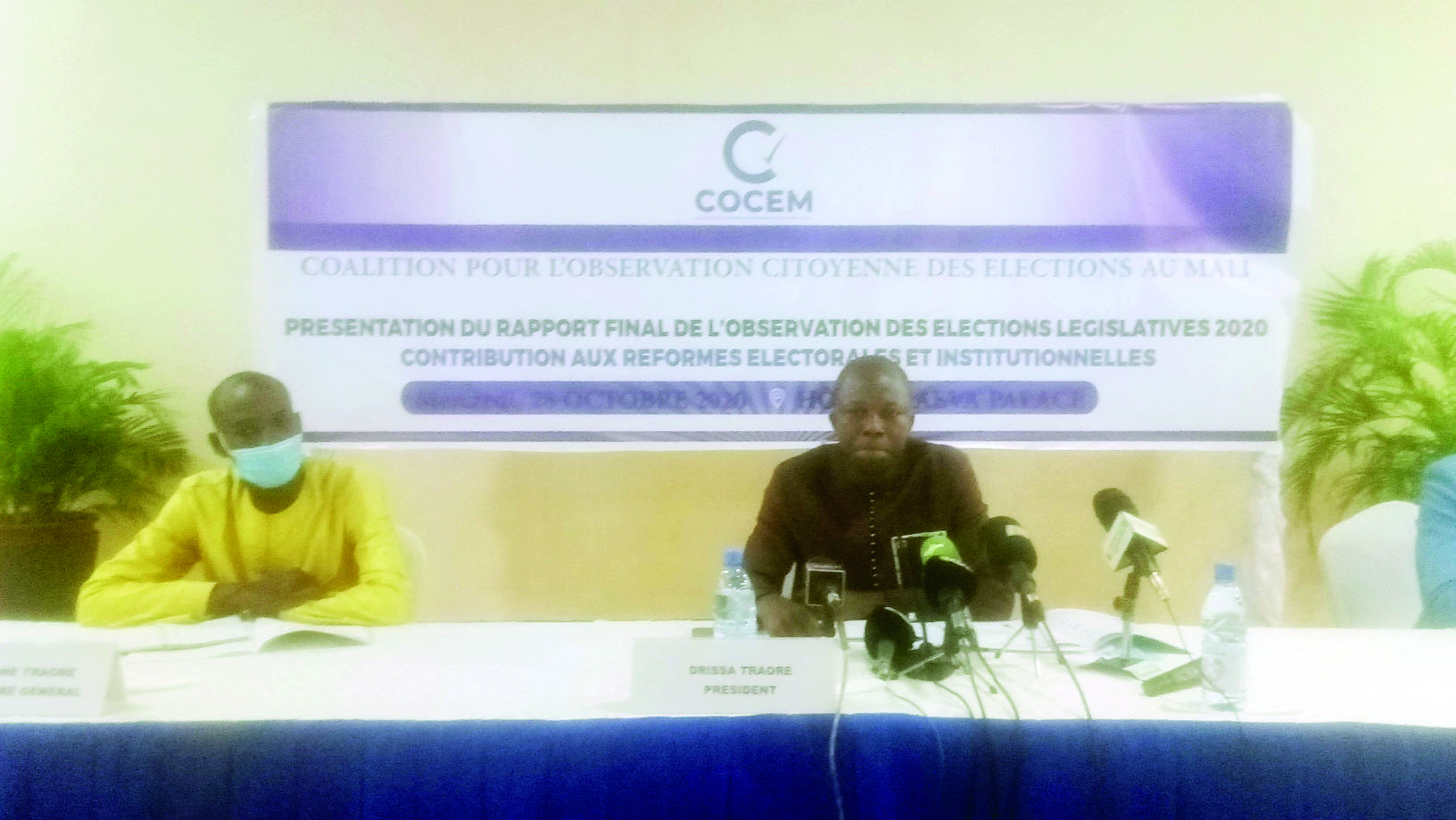Réformes électorales et institutionnelles au Mali : La COCEM recommande la création d’un organe unique, pérenne et autonome de la gestion des élections