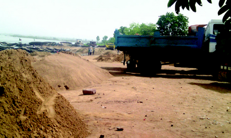 Exploitation du sable et du gravier à Koulikoro: Quand des paysans abandonnent l’agriculture