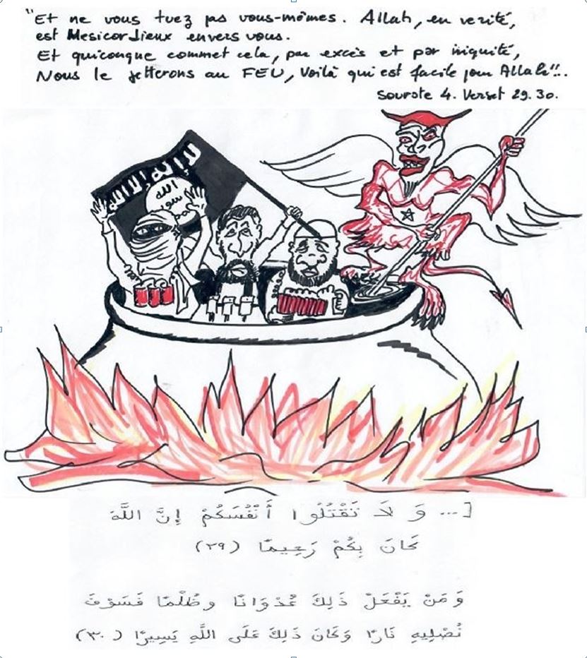 Celui qui se suicide pour semer la mort et la désolation, mérite l’enfer !