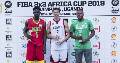 Helmy en tête de l'équipe du tournoi FIBA ​​3x3 U18 Africa Cup 2019